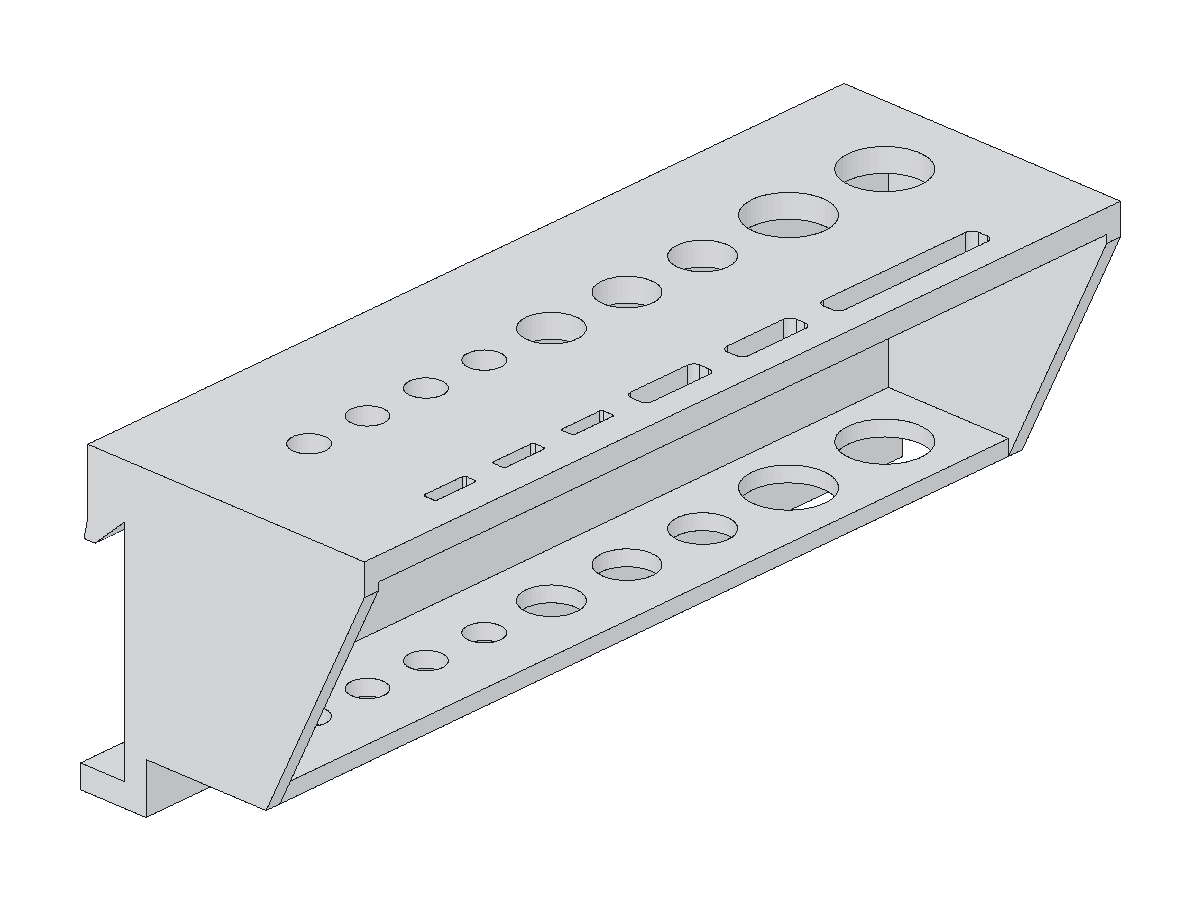 AeroCleat hand tool rack module